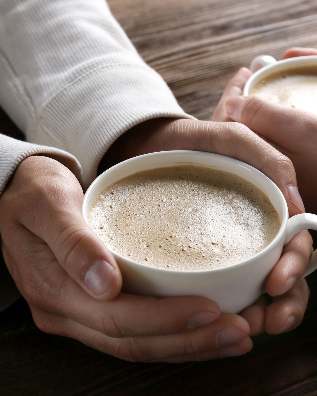 Moment autour d’un café
