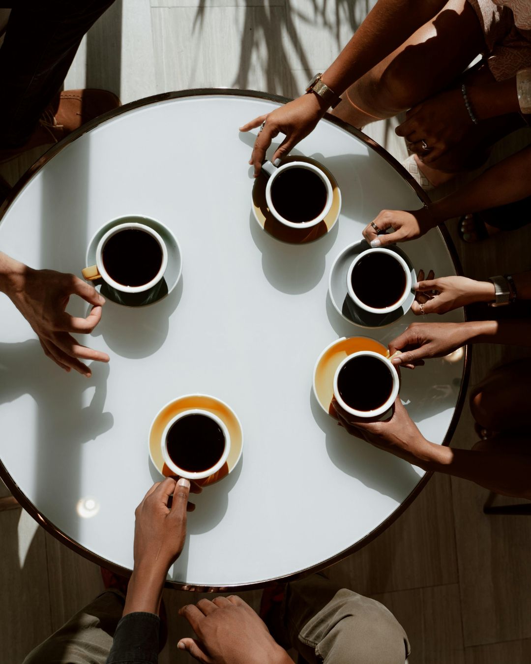 Moment partagé autour d’une table